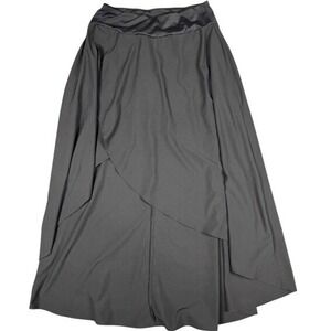 Halara High Waisted Tulip Front Maxi Skirt Size L Regular Flowy Dance Skirt